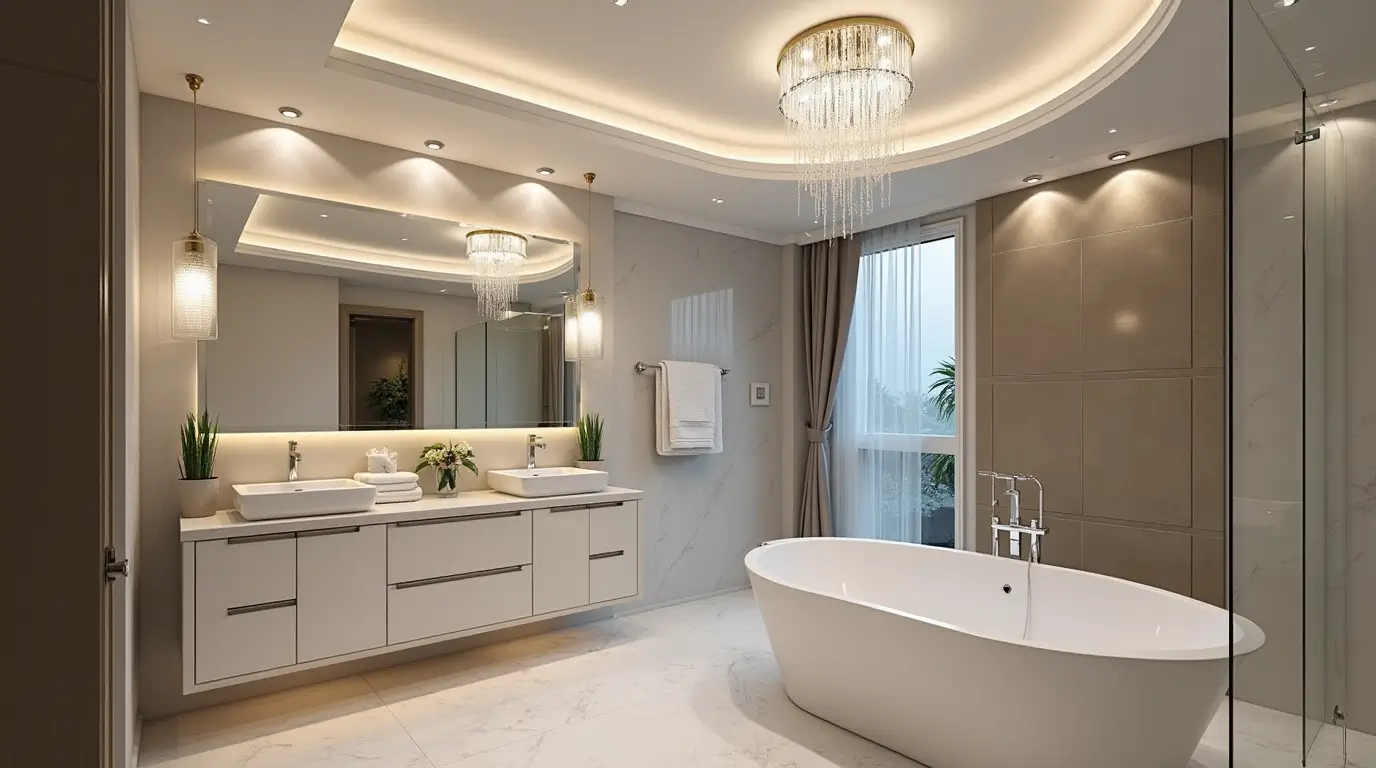 Top Bathroom Ceiling Lights to Brighten Your Space in 2025