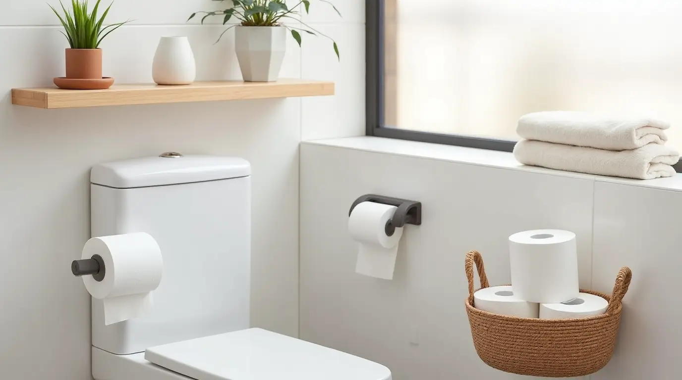 Optimize Your Toilet Paper Storage with These Tips