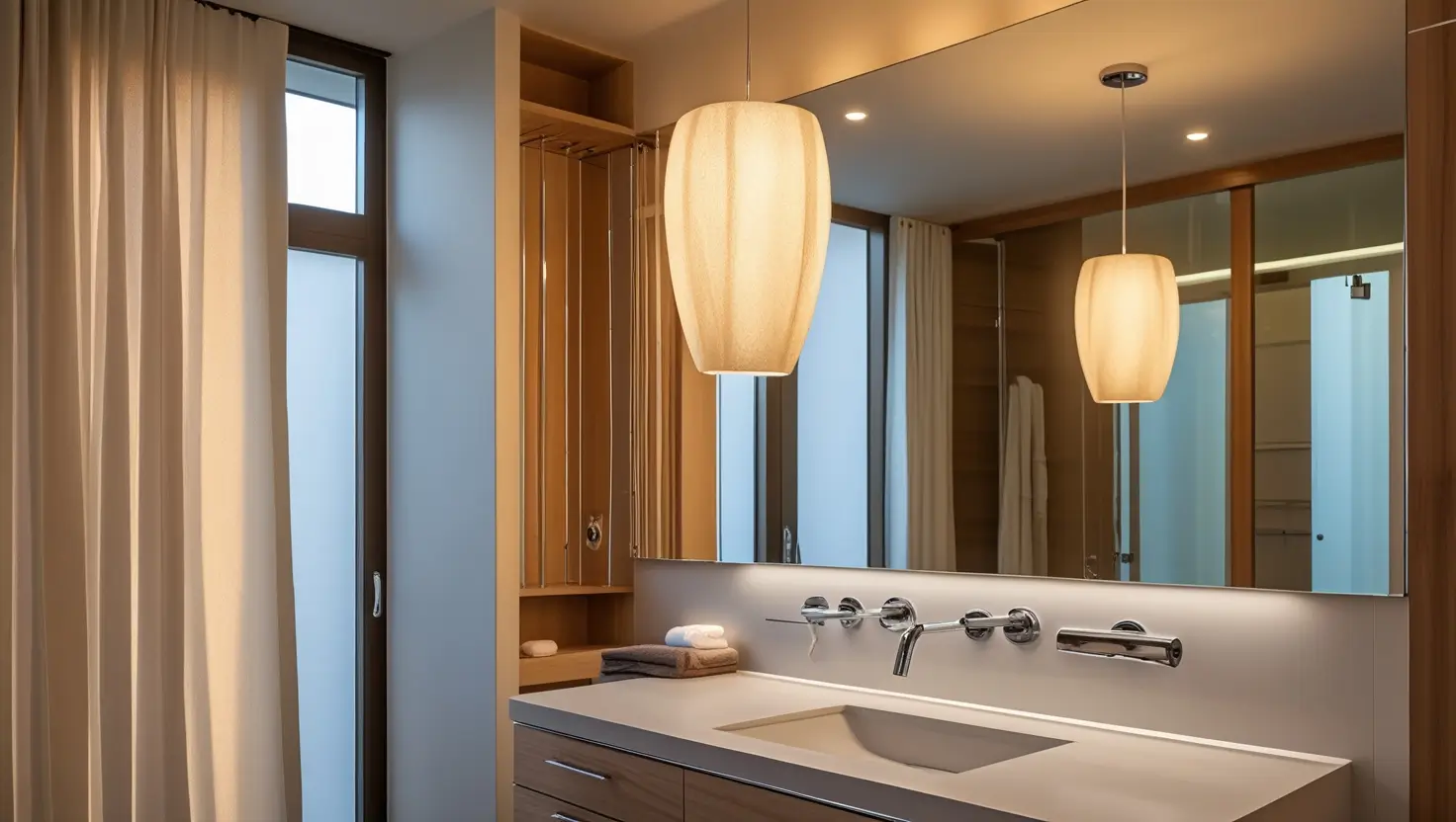Bathroom Pendant Lighting: Elevate Your Bathroom Aesthetics