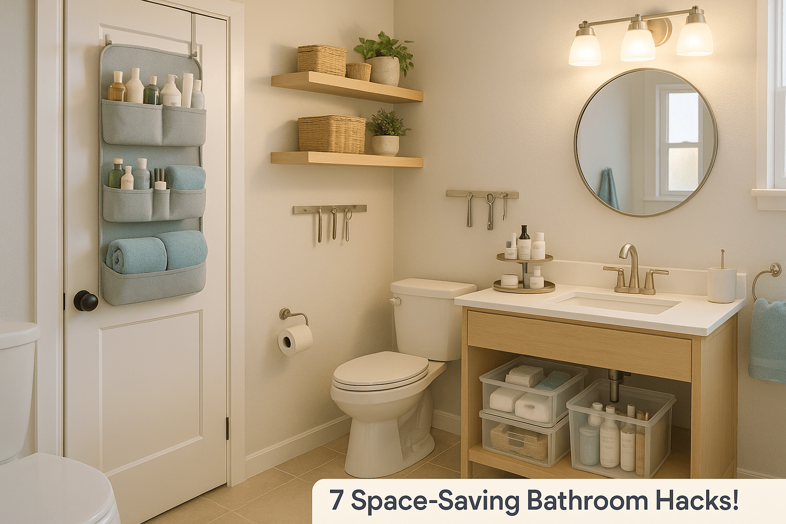 7 Space-Saving Bathroom Storage Hacks You Need