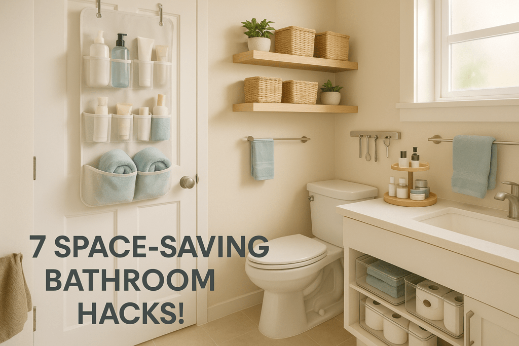 Bathroom Storage Hacks
