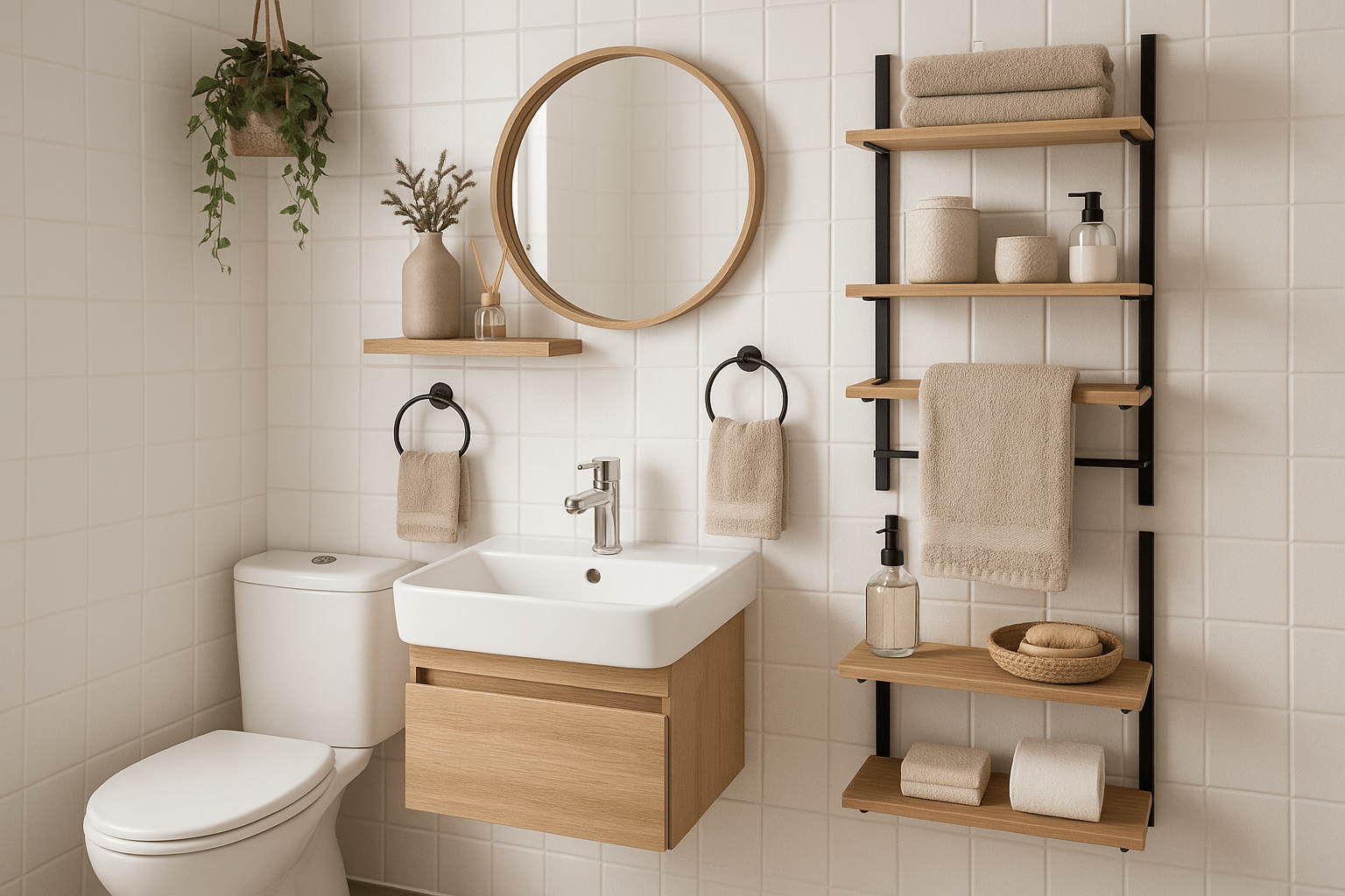 Small Bathroom Accessories Ideas: Maximize Space, Style & Functionality in 2025