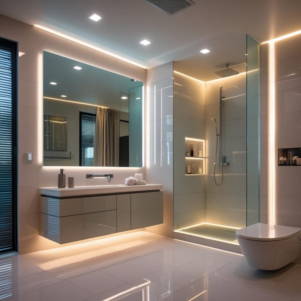 Bathroom LED lighting ideas